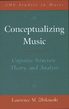 Cover of Conceptualizing Music